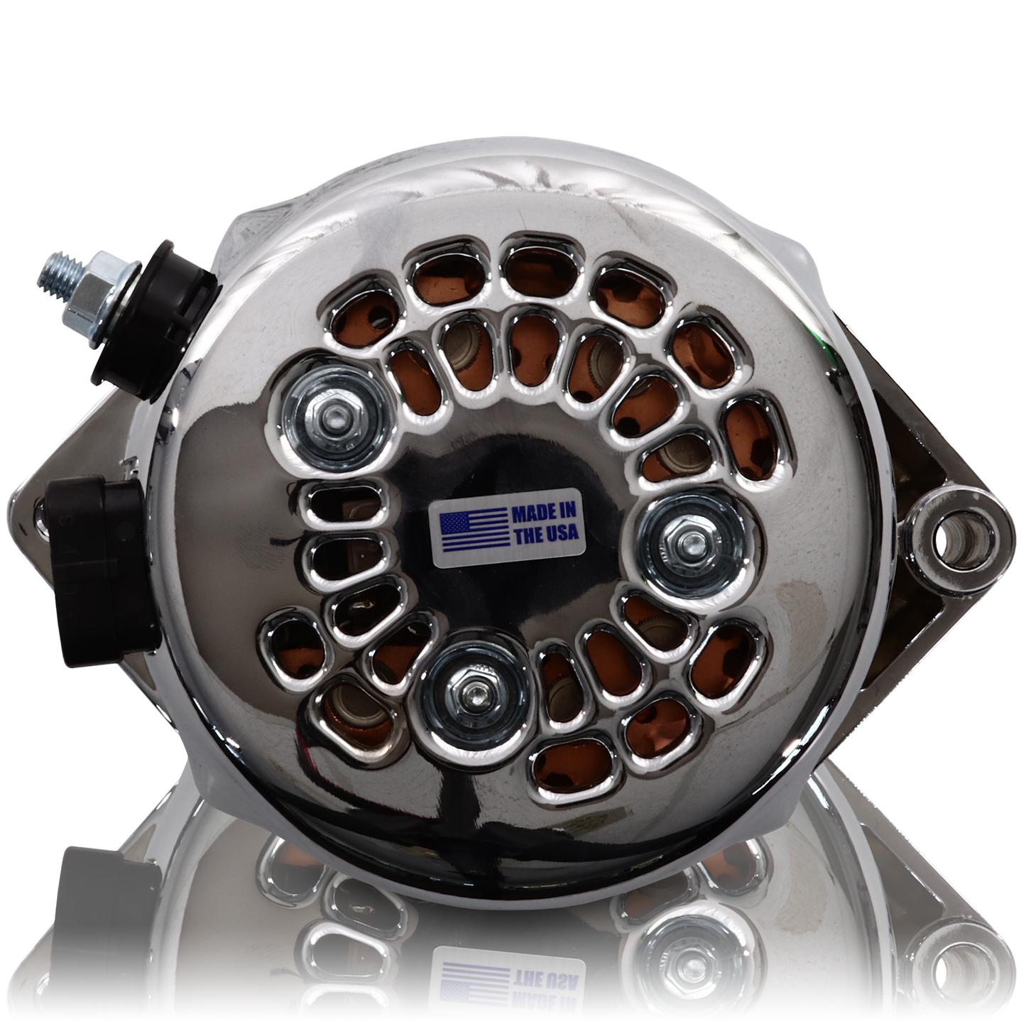 320 amp racing alternator - Chrome