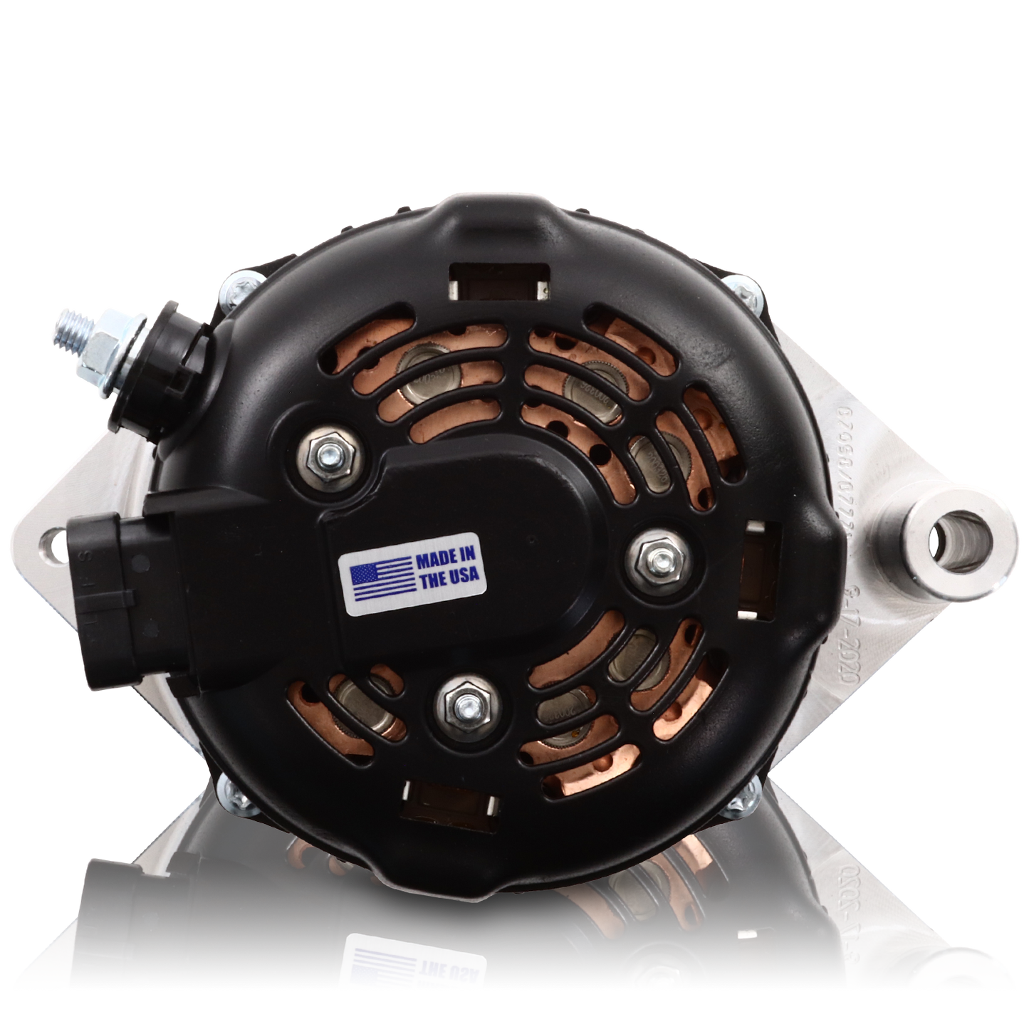 S Series Billet 240A racing alt - 6/12 Ford 6S - Machined