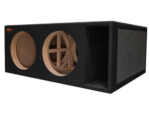 Audio Apex Dual 12 Triple baffle Box – Car Audio Bargain
