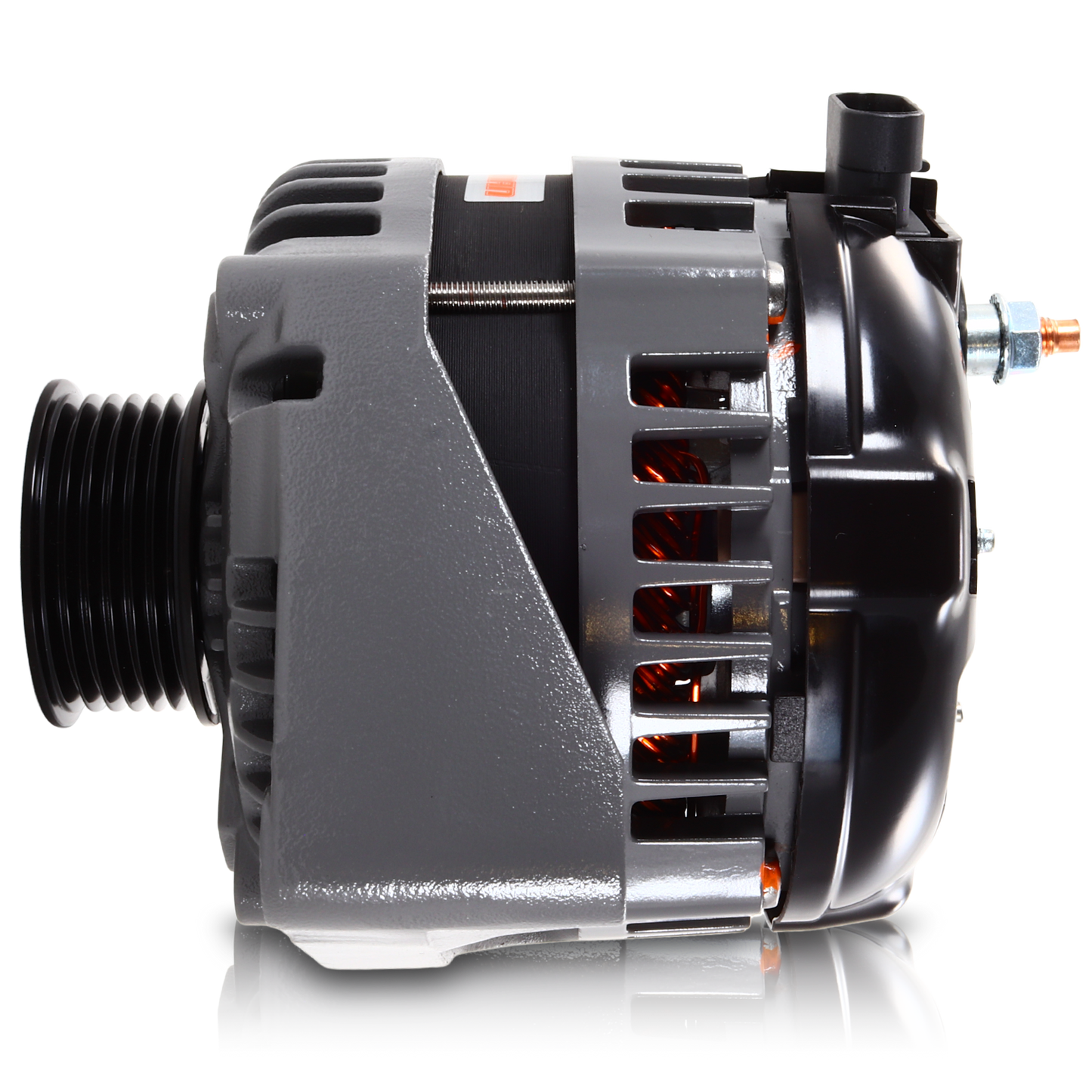 170 amp High Output Marine alternator for late model GM LS engines