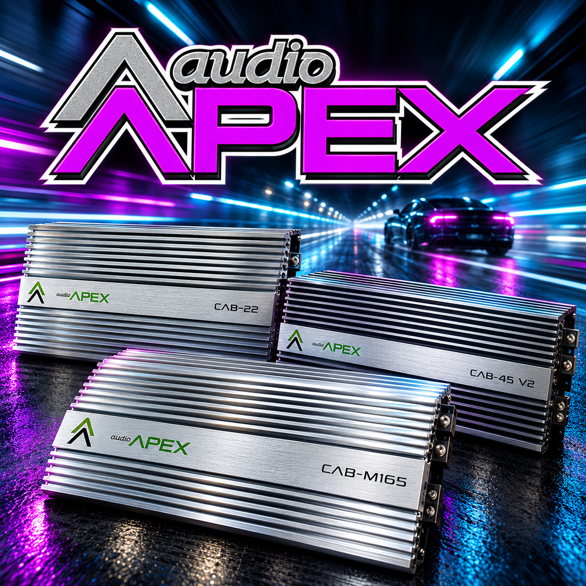 Audio Apex CAB series amplifiers