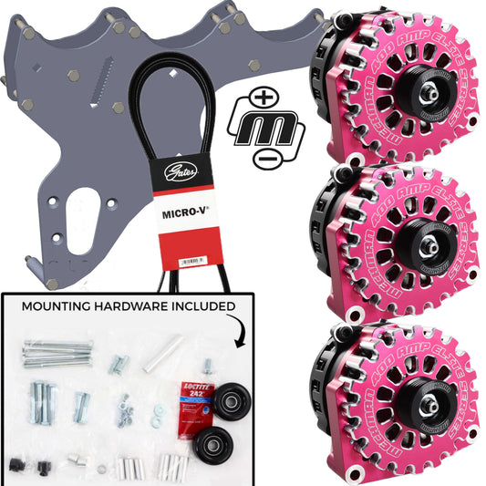 05-13 GM Trucks/SUV's Includes Three Alternators - Pink | D305PI | in 05-13 GM Trucks Includes Three Alternators | Brand Mechman