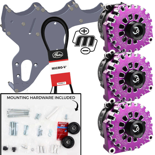 05-13 GM Trucks/SUV's Includes Three Alternators - Purple | D305PU | in 05-13 GM Trucks Includes Three Alternators | Brand Mechman
