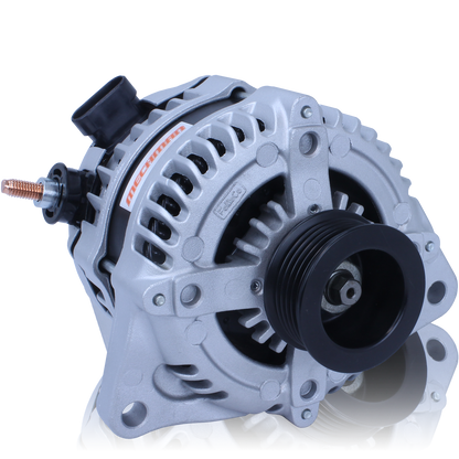 240 amp high output racing alternator Ford 5.0L Coyote engine swap - 1 wire turn on