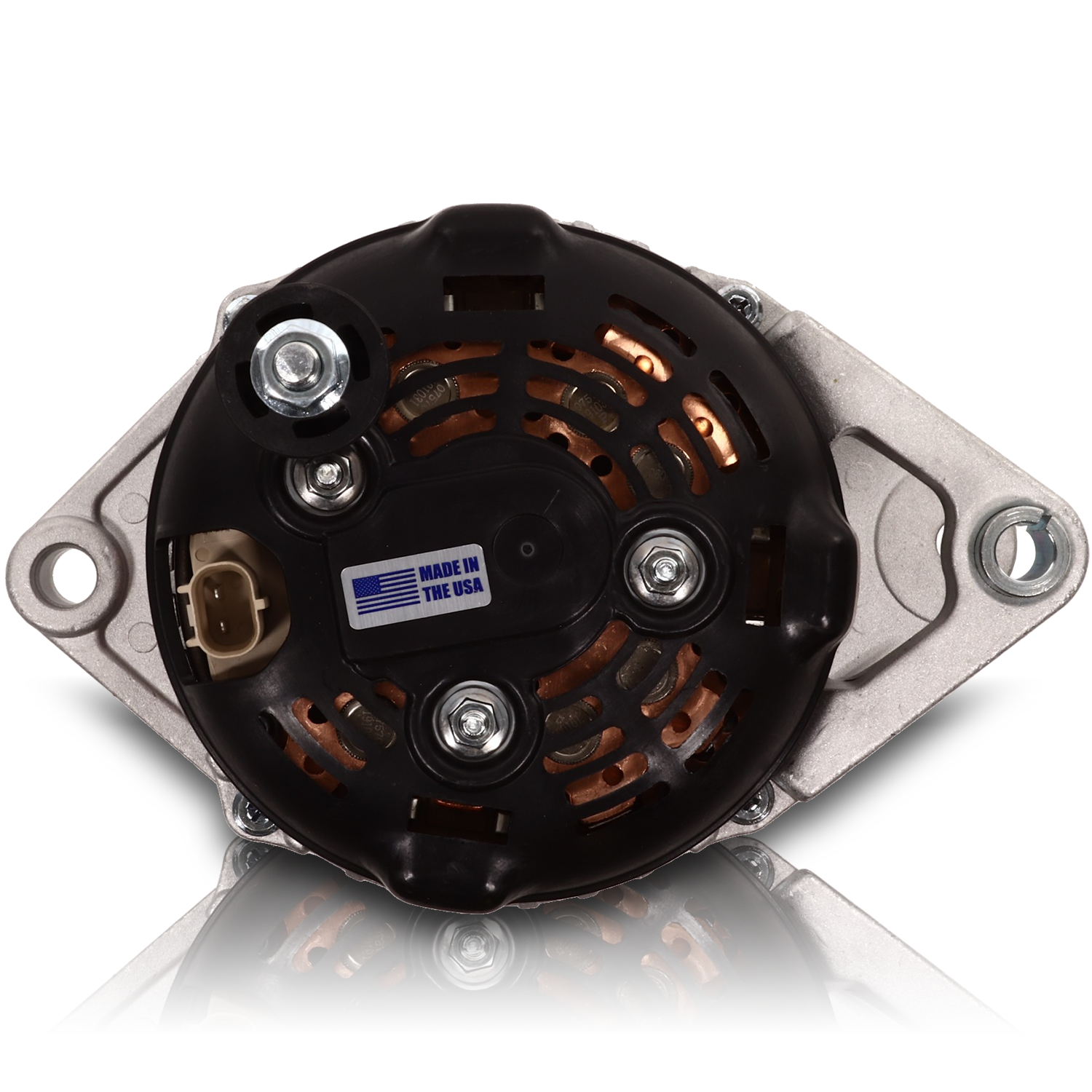 S Series 6 phase 240 amp alternator for Dodge saddle mount