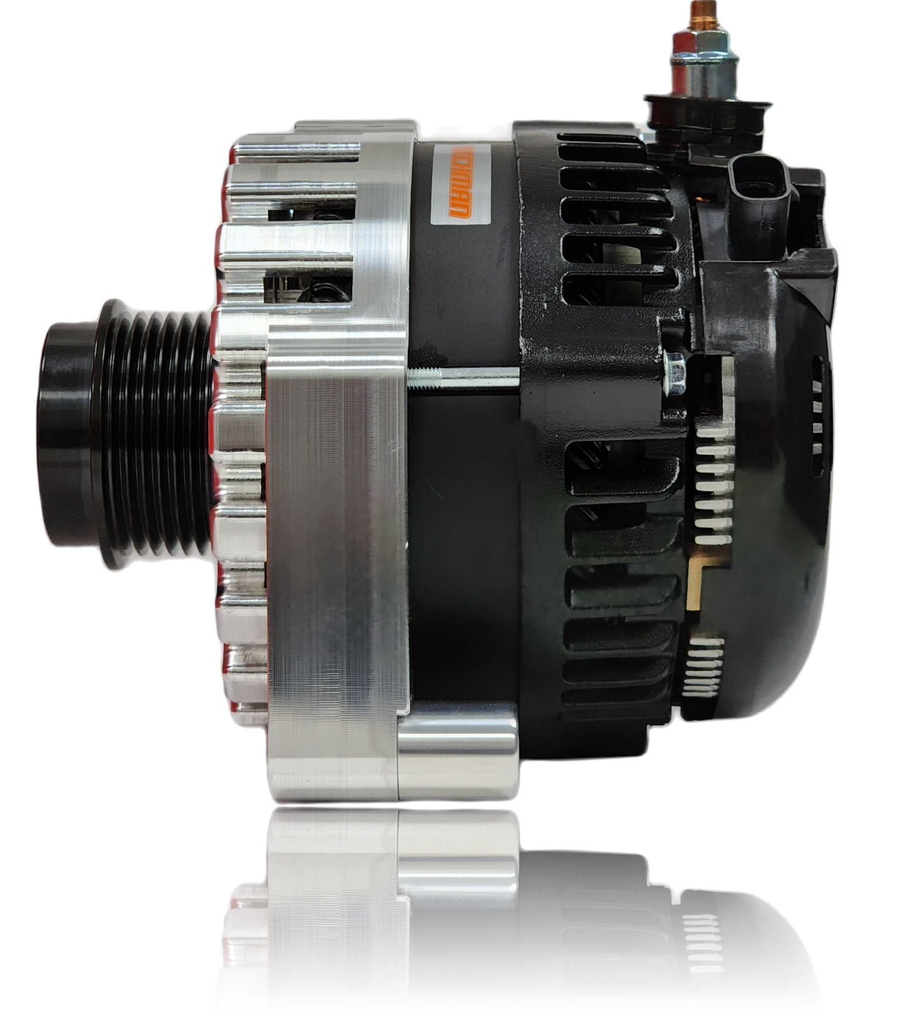 250 Amp Billet Racing Alternator for C7 Corvette - Machined | B11794250M | in 2014-2019 | Brand Mechman