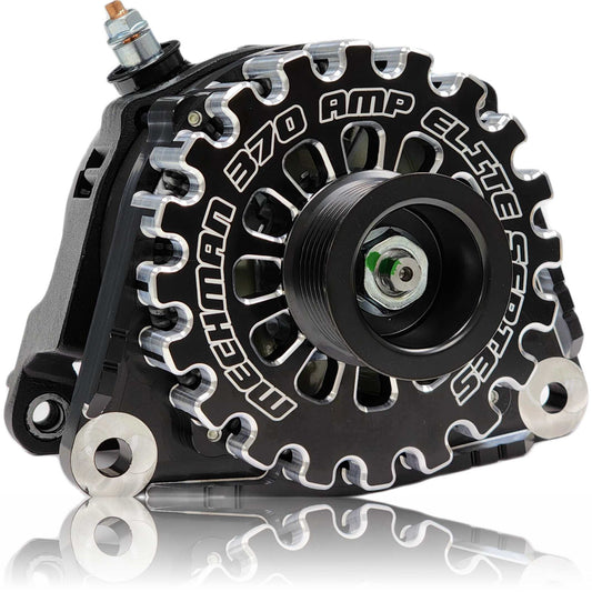 370 Amp Billet Alternator for Dodge Ram Diesel trucks | B11378370B | in 2007 - 2010 | Brand Mechman