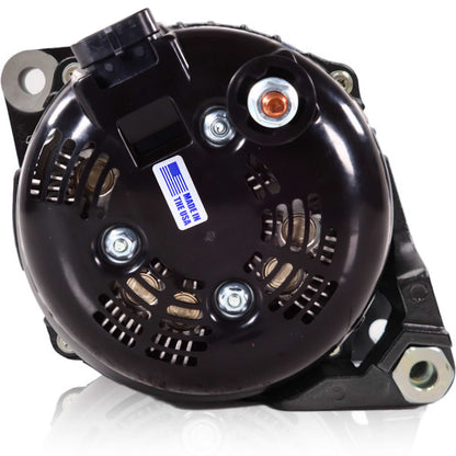 370-amp Billet Elite Series Large Case alternator for early 5.9L Cummins - 1 Wire Turn On | B13302370B-1 | in 12v Cummins | Brand Mechman
