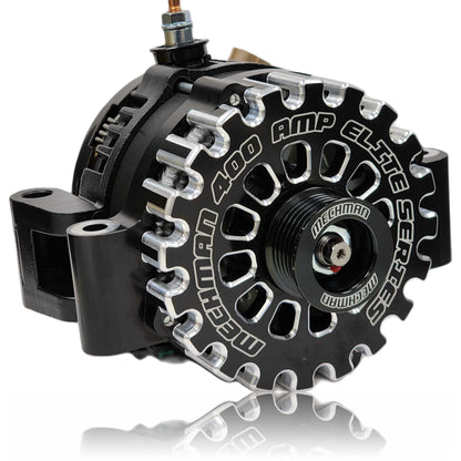 400 Amp Billet High Output Alternator Ford 6.2L Gas | B11641400B | in 2011 - 2014 | Brand Mechman