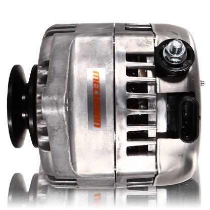 170 amp Racing alternator for 63-85 GM - Natural Finish (includes 2 pulleys)