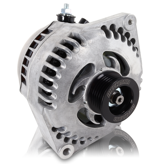 320 amp Racing alternator - Natural Finish