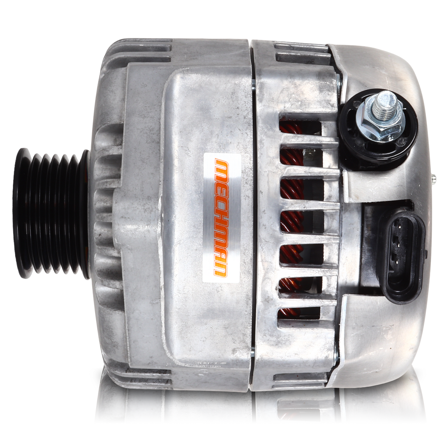 240 amp Racing alternator - Natural Finish