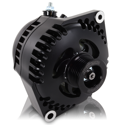 240 amp racing alternator -  BLACK
