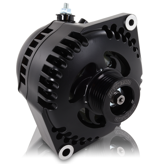 240 amp racing alternator -  BLACK