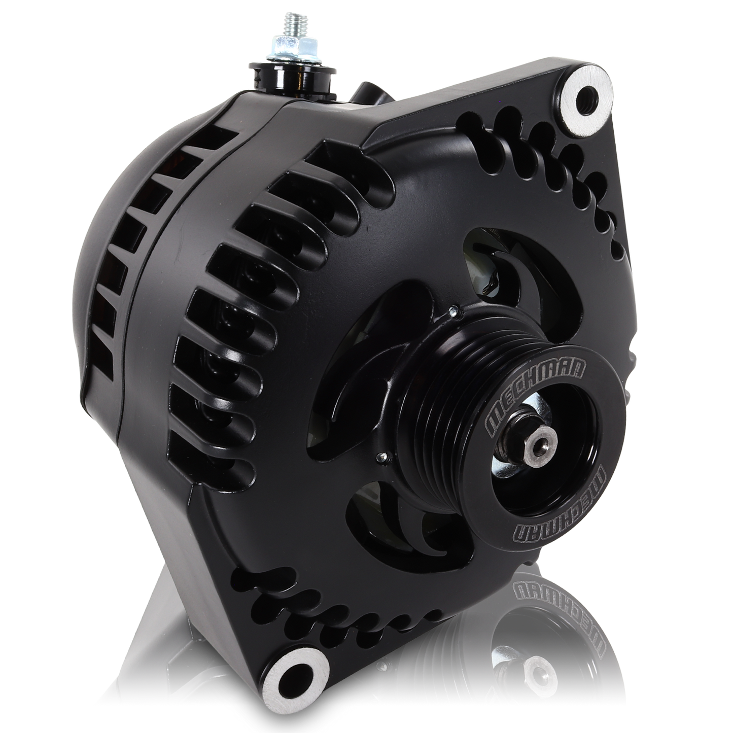 320 amp racing alternator -  BLACK