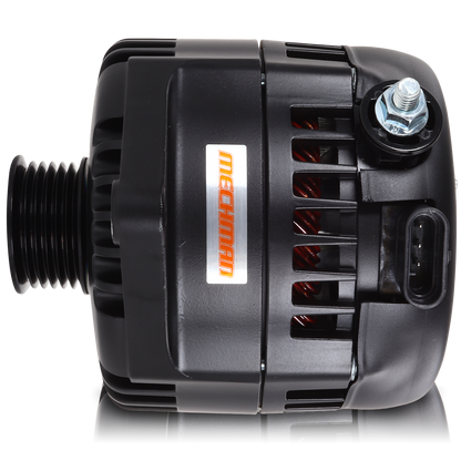 240 amp racing alternator -  BLACK