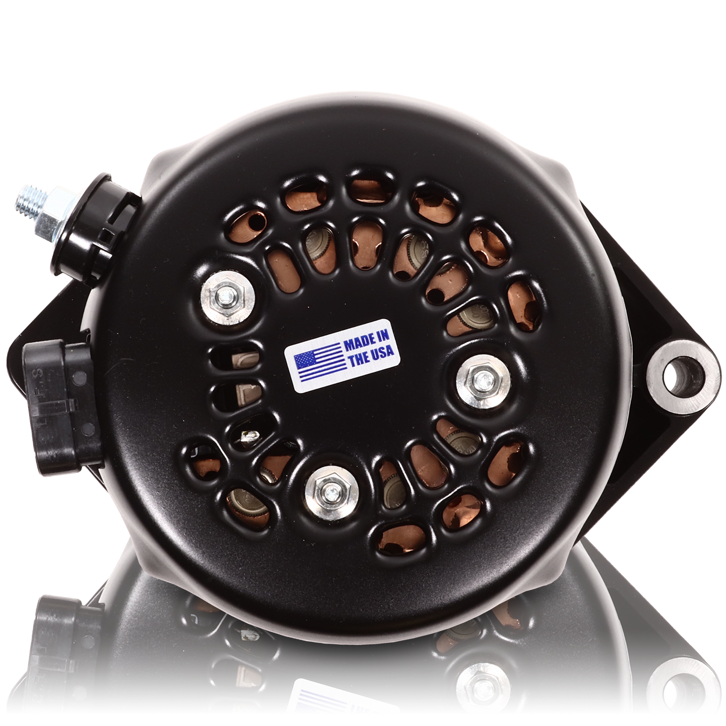 320 amp racing alternator -  BLACK