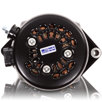 320 amp racing alternator -  BLACK