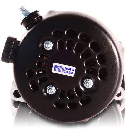 240 Amp 6 Phase 88-95 GM Truck High Output Alternator Black Finish