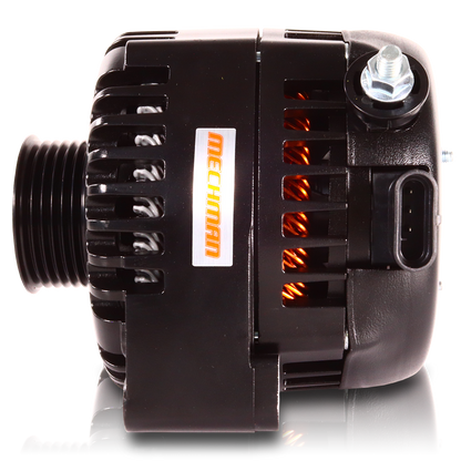 240 Amp 6 Phase 88-95 GM Truck High Output Alternator Black Finish