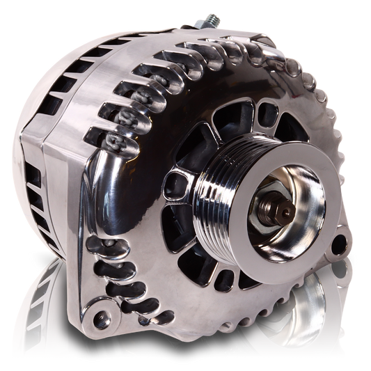 240 Amp 6 Phase 88-95 GM Truck High Output Alternator Polished Finish
