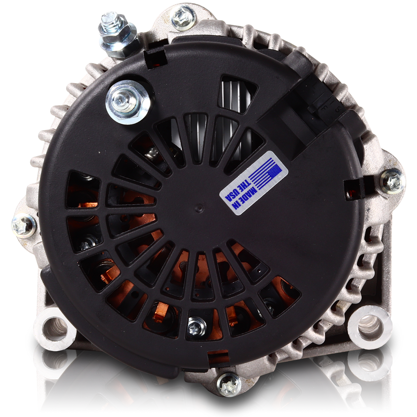 240 amp high output GM Truck / SUV alternator w/ 4 pin oval plug
