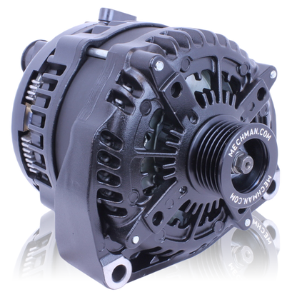 320 amp high output black alternator for Chevy / GMC / Tahoe / Suburban / Silverado / Escalade