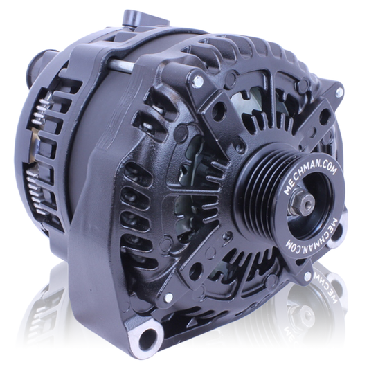 320 amp high output black alternator for Chevy / GMC / Tahoe / Suburban / Silverado / Escalade