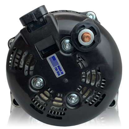 400 Amp Black high output alternator 1996-2004 GM Truck 4.3L 4.8L 5.3L 5.7L 6.0L