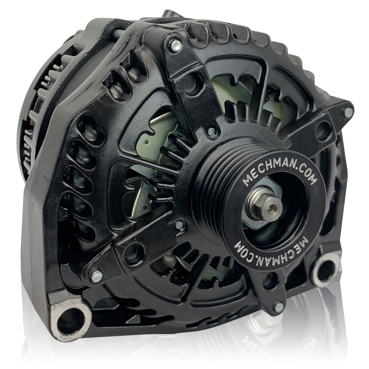 400 Amp Black high output alternator 1996-2004 GM Truck 4.3L 4.8L 5.3L 5.7L 6.0L