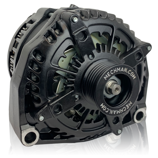 400 Amp Black high output alternator 1996-2004 GM Truck 4.3L 4.8L 5.3L 5.7L 6.0L