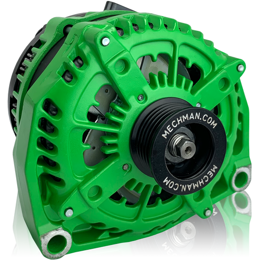 400 Amp Green high output alternator 1996-2004 GM Truck 4.3L 4.8L 5.3L 5.7L 6.0L