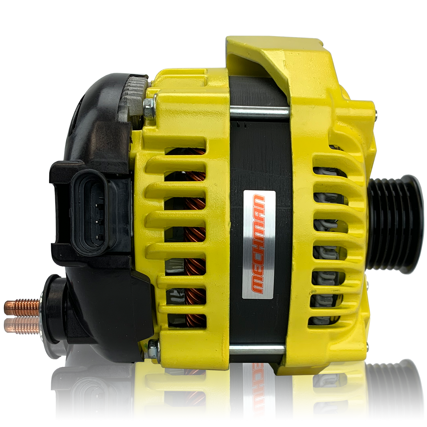 400 Amp Yellow high output alternator 1996-2004 GM Truck 4.3L 4.8L 5.3L 5.7L 6.0L