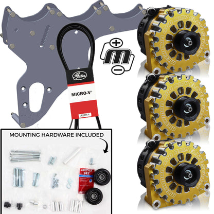99-04 GM Trucks/SUV's Includes Three Alternators - Gold | D301GO | in 99-04 GM Trucks Includes Three Alternators | Brand Mechman