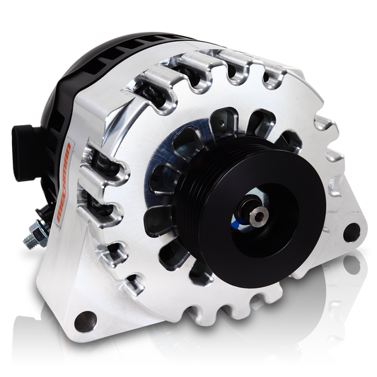 S Series Billet 240 AMP Racing Alternator For C6 Corvette - Machined Finish
