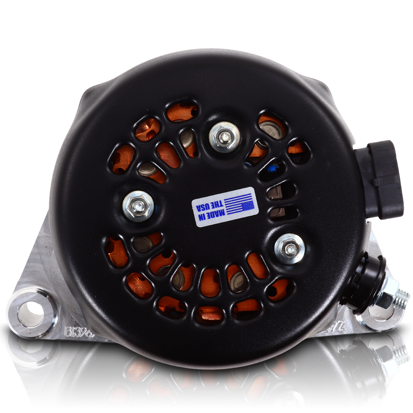 S Series Billet 170 AMP Racing Alternator For C6 Corvette - Machined Finish