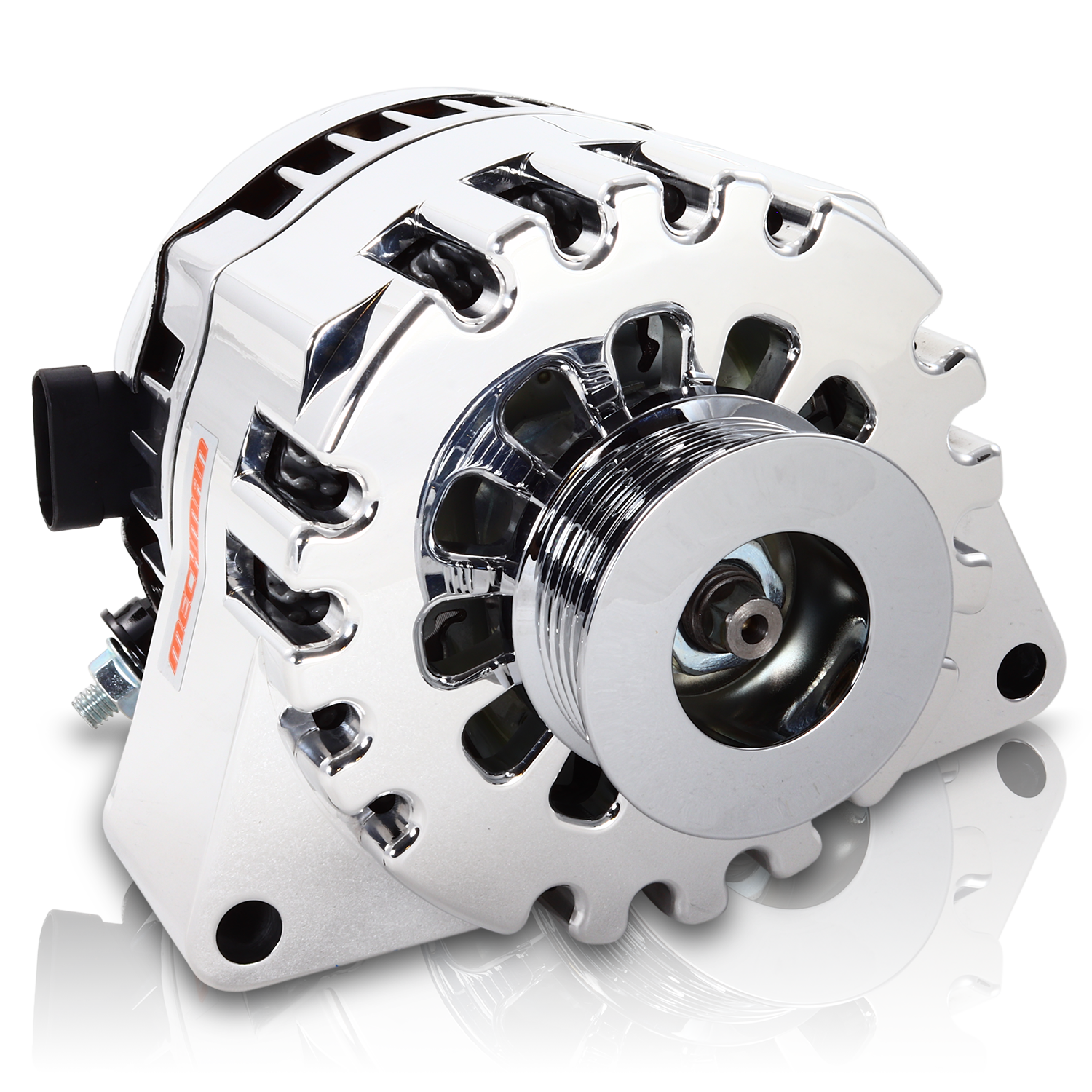 S Series Billet 240 AMP Racing Alternator For C6 Corvette - Polished Finish