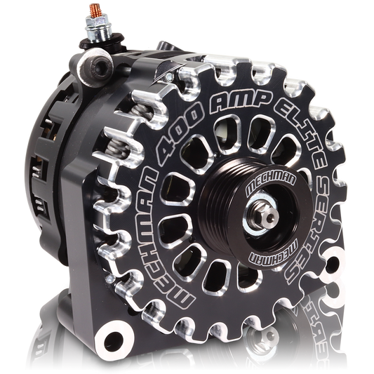 High output 400 Amp Black Billet  Alternator for 14-18 GM Silverado Sierra Suburban Tahoe Escalade