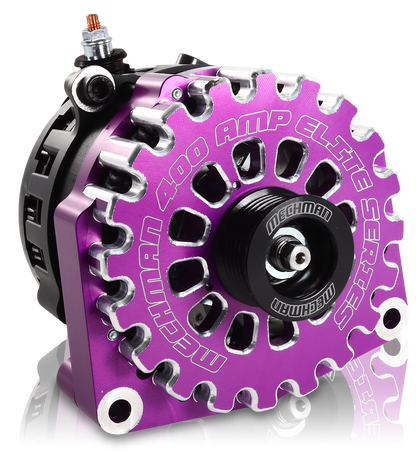 High output 400 Amp Purple Billet  Alternator for 14-18 GM Silverado Sierra Suburban Tahoe Escalade