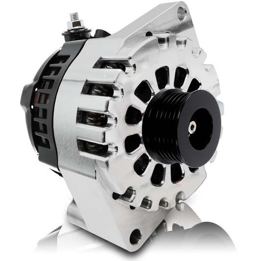S Series Billet 240A racing alt - 6/12 Ford 6S  - Machined