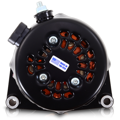 Billet Black 170 Amp Racing Alternator GM Truck LS Engine Swap