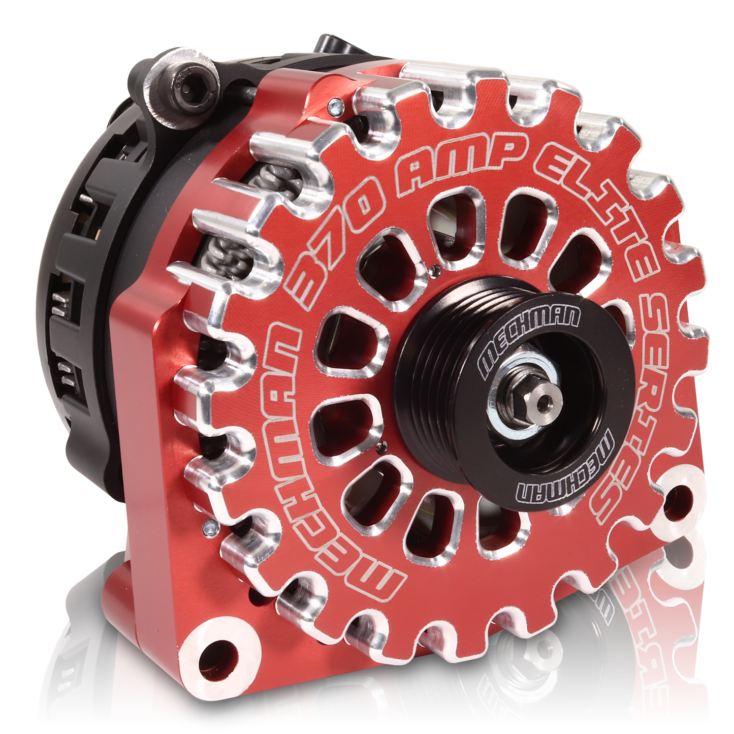 E Series 370 amp Red Billet GM truck