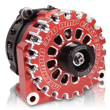 E Series 370 amp Red Billet GM truck