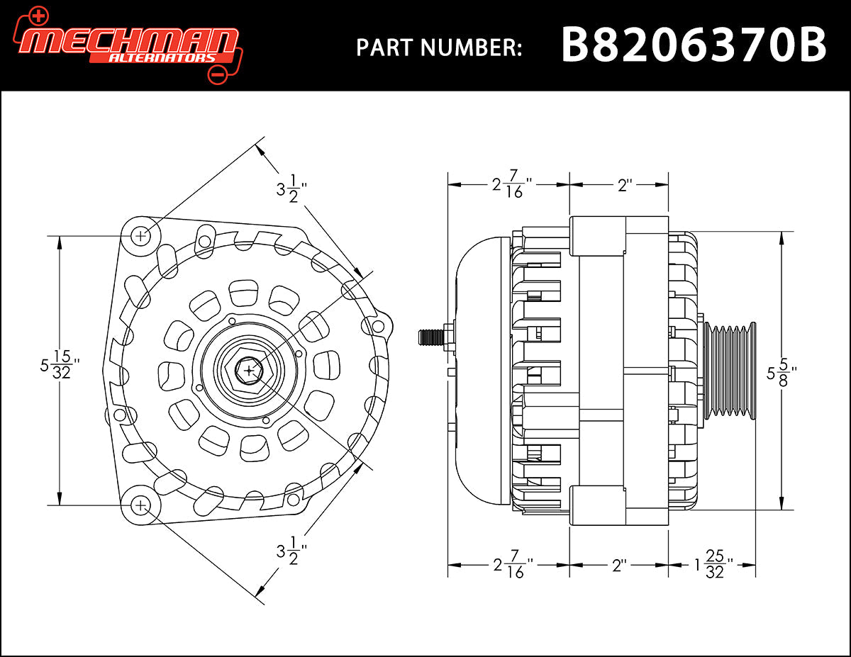 E Series 370 amp Billet GM truck