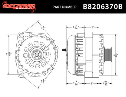 E Series 370 amp Billet GM truck