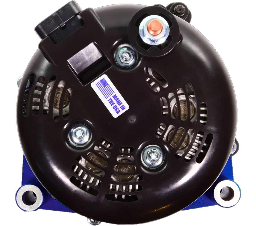 E Series 400 Amp Dark Blue Billet GM Truck