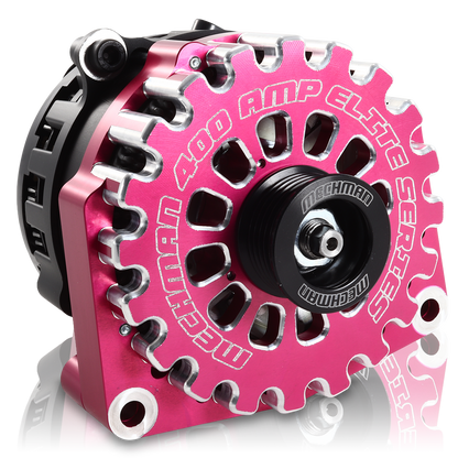 E Series 400 amp Pink Billet GM truck 05-13