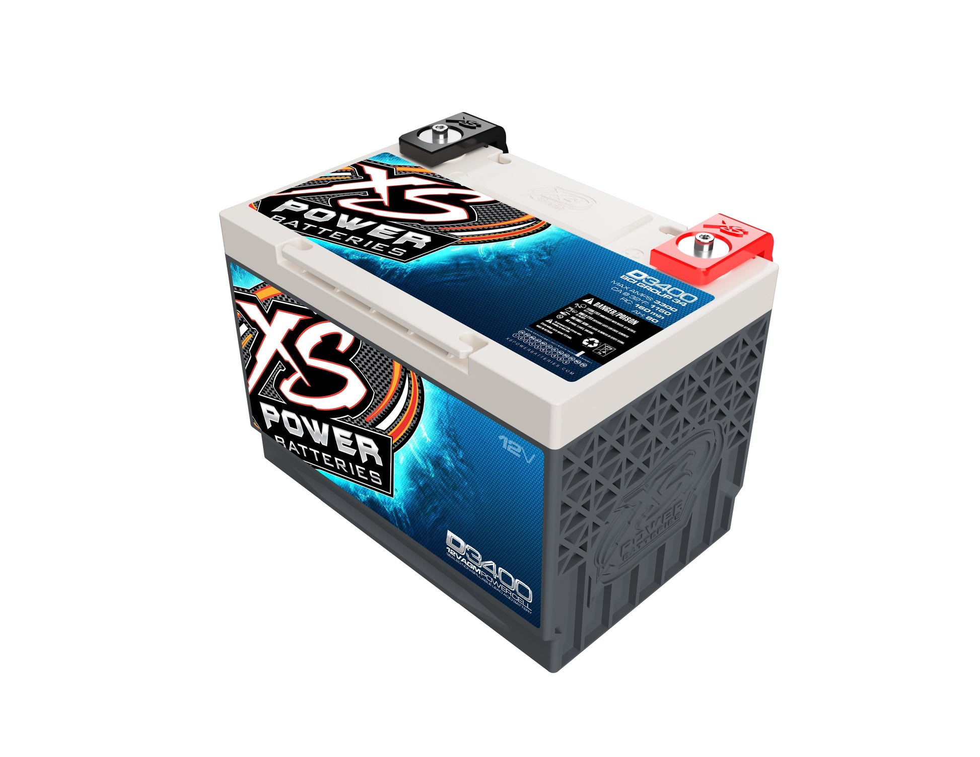 XS Power D3478 Group 78 12V AGM Battery