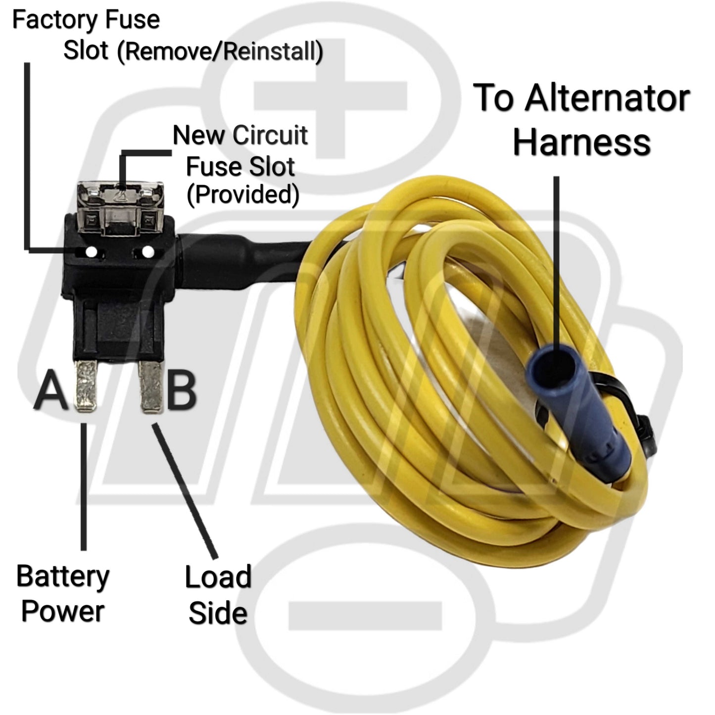 FT102 MICRO2 Fuse Tap (Includes 5-amp fuse and 4' wire extension) | FT102 | in Standard plugs & harnesses | Brand Mechman