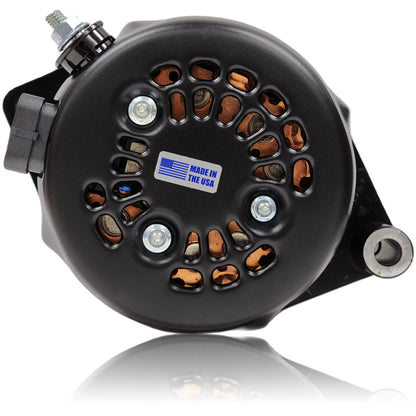S Series Billet 170a racing alt - Early Ford - Black